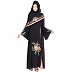 Nidha abaya -  Embroidered party wear burqa Nidha abaya -  Embroidered party wear burqa